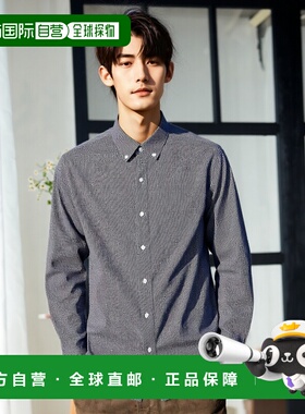 香港直邮MICHAEL KORS 男士衬衫 CS5400HHGK401 SS2025 蓝色