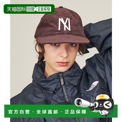 1h可退 日本直邮COOPERSTOWN BALL CAP 男女同款 太畝灯芯绒 软檐