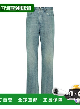 香港直邮Maison Margiela 搭扣牛仔裤 S50LA0238S30383直筒裤