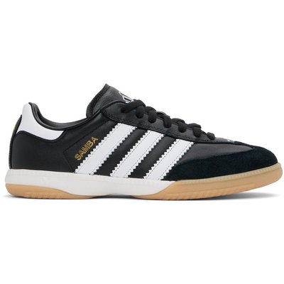 潮奢 Adidas Originals 男士 黑色 Samba MN 运动鞋 IF1952
