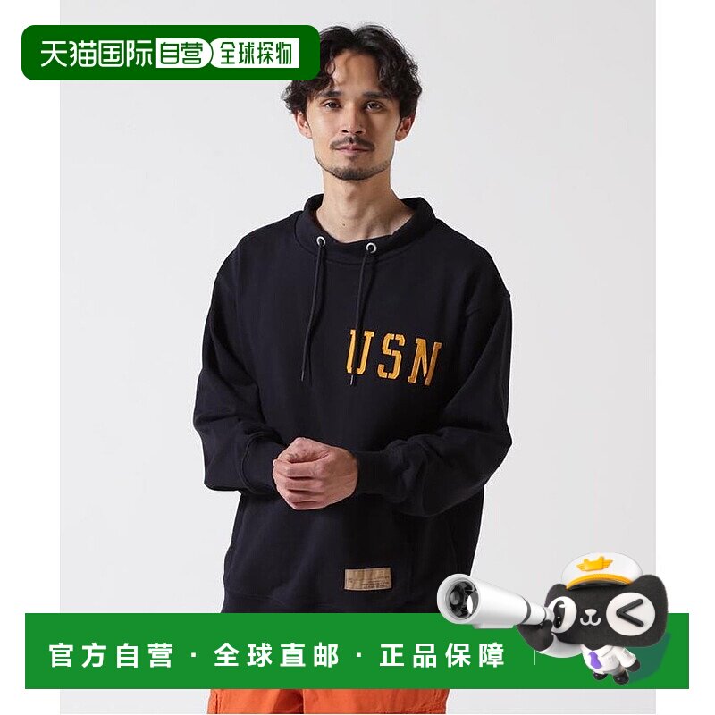 日本直邮AVIREX US.NAVY MOCK NECK SWEAT 卫衣 [AV1129EM025156]