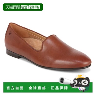 自营Vionic Willa II Loafers Womens Brown Nappa Leather Slip