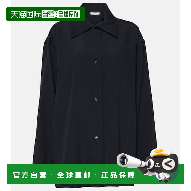 1h可退 香港直邮The Row 女士 Rigel 羊毛衫 black黑色 舒适时尚