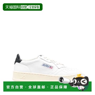 香港直邮潮奢 AUTRY 女士 白色皮质运动鞋 AULWLL22