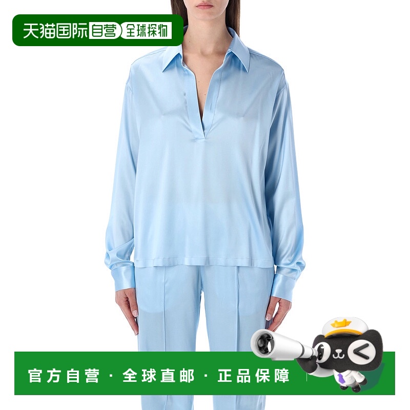 1h可退 香港直邮TOM FORD 女士衬衫 TS2144FAX881UAC SS2026 蓝色