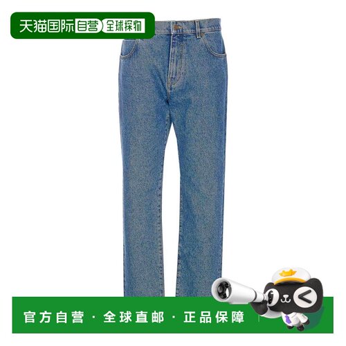 香港直邮BALMAIN 男士牛仔裤 MI043DG086EX SS2026 蓝色 Regular
