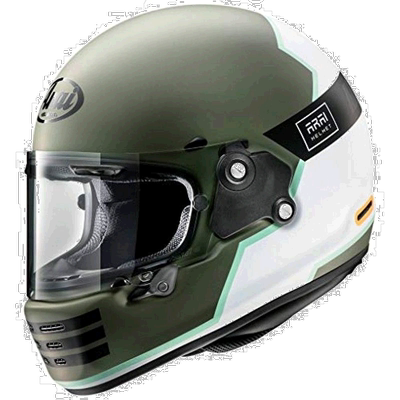 【日本直邮】Arai RAPIDE-NEO OVERLAND系列摩托车头盔 橄榄色57-