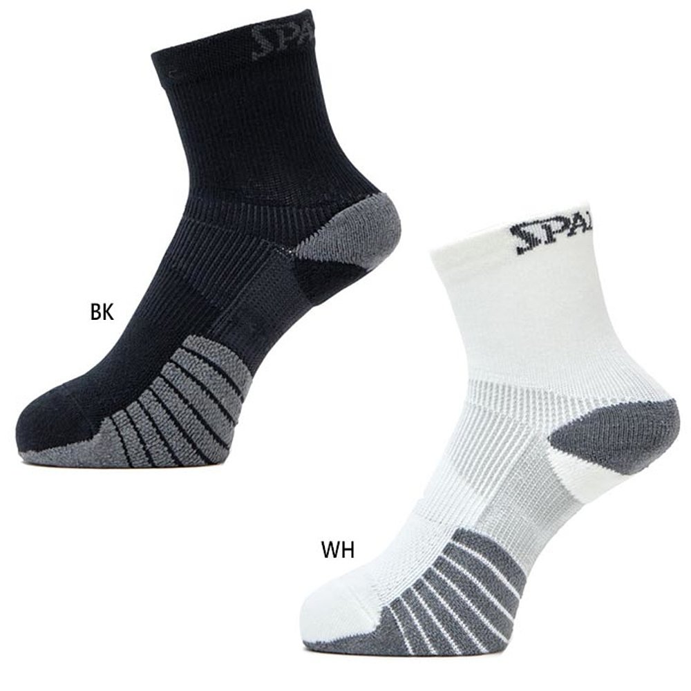 日本直邮斯伯丁男士贴纸短袜篮球袜训练SPALDING SAS22111