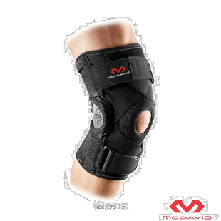 日本直邮McDavid 运动护具 铰链护膝 C 膝盖 右 右 硬支撑 M429 C