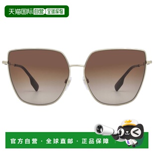 自营Burberry Alexis Brown Gradient Butterfly Ladies Sunglass