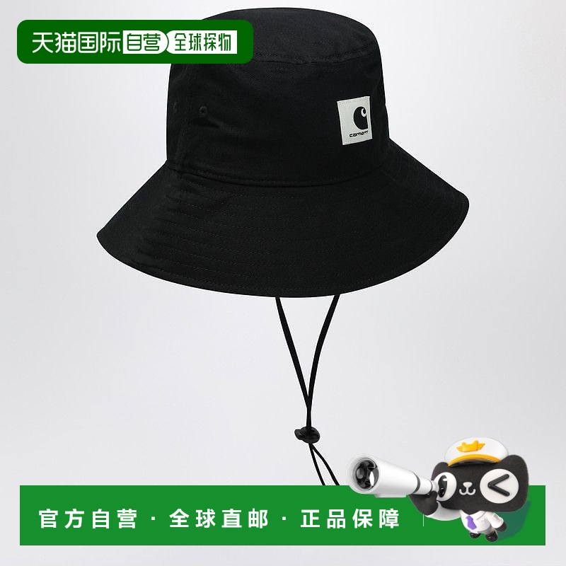 1h可退 香港直邮CARHARTT WIP 男士 W ASHLEY 黑色渔夫帽 I033214