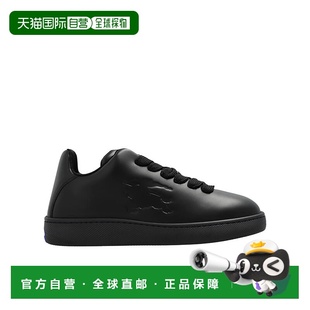男士 黑色 运动鞋 SS2025 圆头系带休 80955491 香港直邮BURBERRY