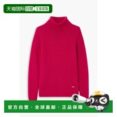 香港直邮潮奢 福特 Tom 1h可退 Ford 汤姆 女士 羊绒真丝混纺高领