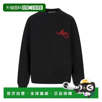 香港直邮MSGM 女士卫衣 3941MDM8025779599 SS2026 黑色 Sweatshi