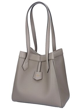 日本直邮FENDI 手提包 ORIGAMI 8BH414 APZA F11WS 灰色 中号