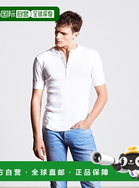 1h可退 日本直邮Schiesser Revival Karl-Heinz Henley 男士有机