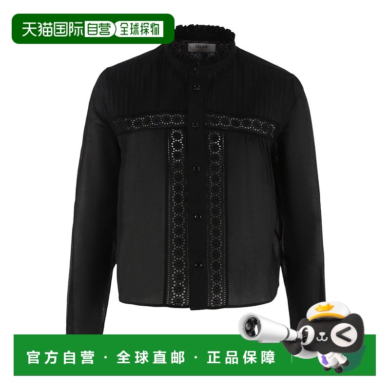 香港直邮Celine 长袖衬衫 RC00B0172.潮流时髦穿搭时尚透气高级感