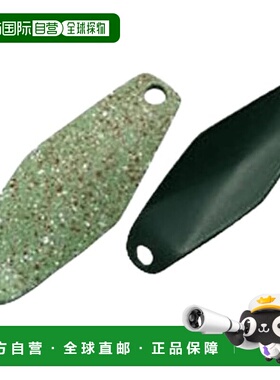 【日本直邮】禧玛诺Spoon Cardiff Wobble Swimmer 1.8克绿色颗粒