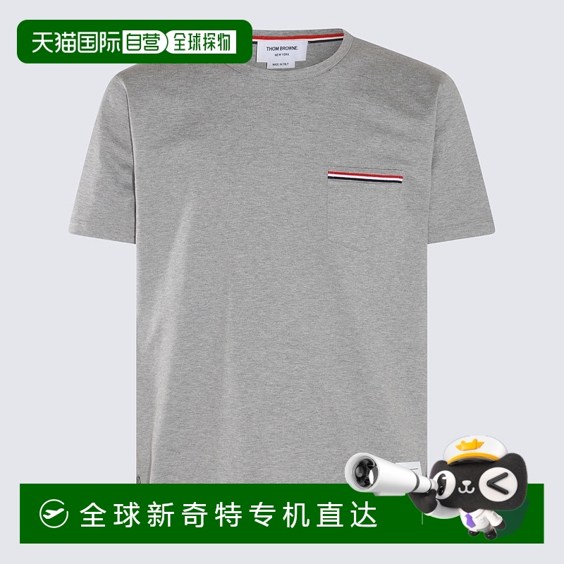 1h可退 香港直邮THOM BROWNE 男士T恤 MJS010A01454055-0 SS2025