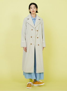 FRAPBOIS 女士记忆型聚酯纤维风衣 B1541RFC020