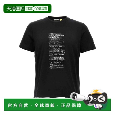 1h可退 香港直邮MONCLER 女士T恤 J209T8C0000289AHD999 AW2025