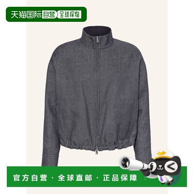 香港直邮FENDI 男士夹克 100310232717000 CO 深蓝色 Reversible