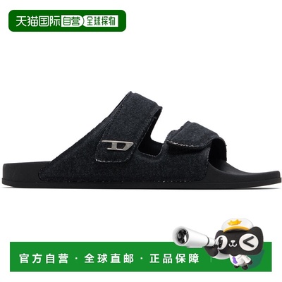 香港直邮Diesel 迪赛 男士 黑色 SA-LAX D X 凉鞋 Y03669P6162