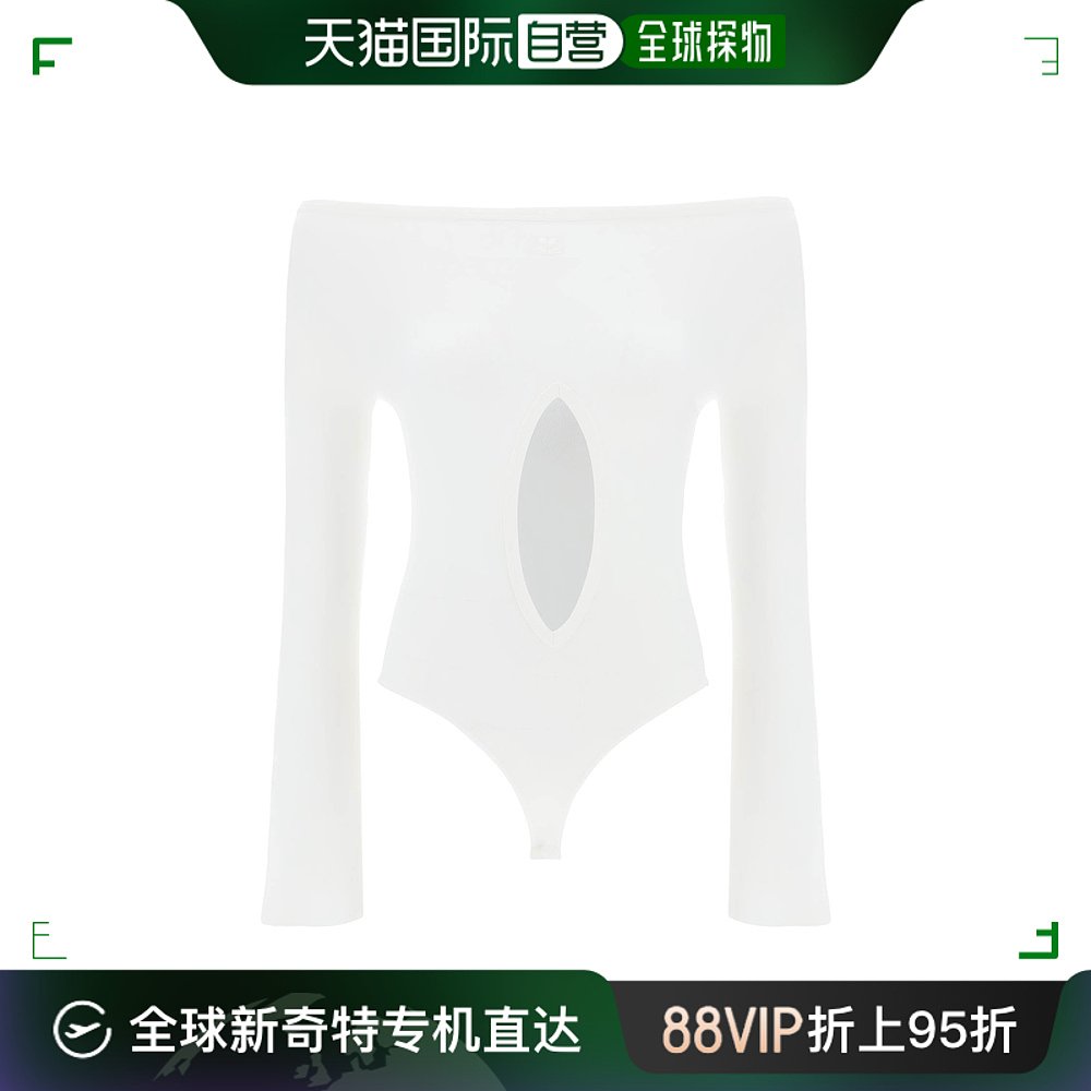 香港直邮潮奢 Courreges女士'jersey镂空上衣 224JBD092JS0070-封面