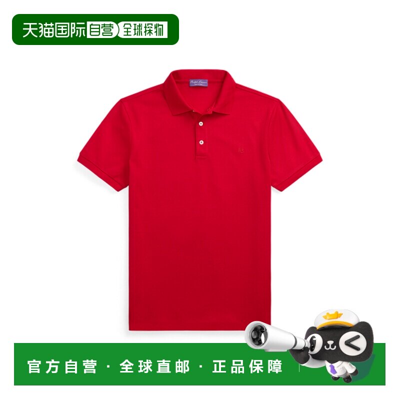 日本直邮RALPH LAUREN 定制修身珠地布POLO衫男装图片