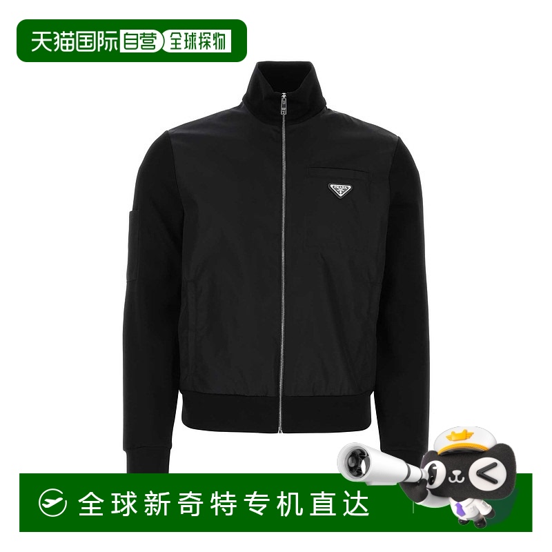 1h可退 香港直邮PRADA 男士夹克 UJL189S21211JEF0806 AW2025 黑