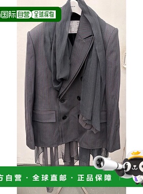 香港直邮Sacai 翻领西装外套 08113