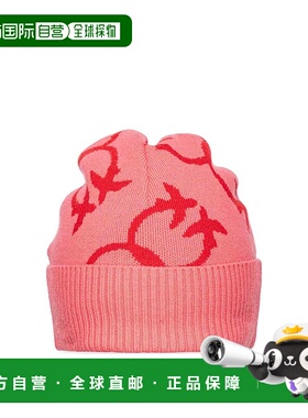 香港直邮PINKO 女士帽子  AW2024 101503A21SNR1粉红色针织帽