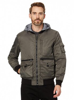 Levi's® Flight Bombr W. Hood 军绿色