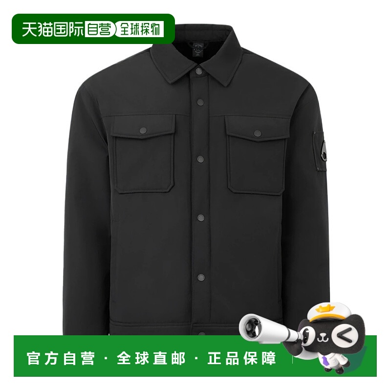 香港直邮MOOSE KNUCKLES 男士衬衫 M35MJ167292 AW2025 黑色