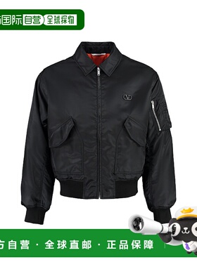 香港直邮VALENTINO 男士夹克 3V3CIM979F70NA SS2024 黑色 Nylon