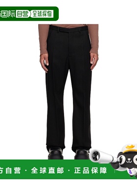 香港直邮RICK OWENS 男士休闲裤 RR02E1352WD09 AW2025 黑色