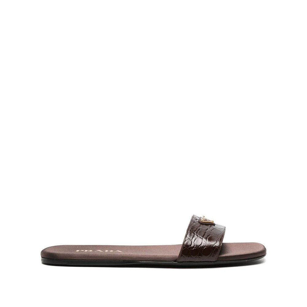 PRADA 女士凉鞋 1XX355FD0053LNTF0324CACAO SS2025