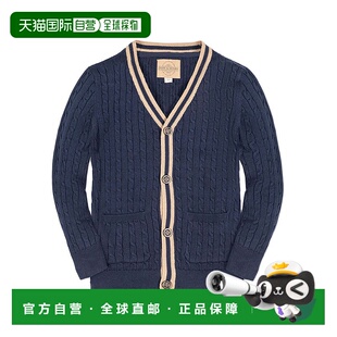 hope 蓝色 Cable爷爷开衫 美国奥莱直发 henryHope&Henry 自营