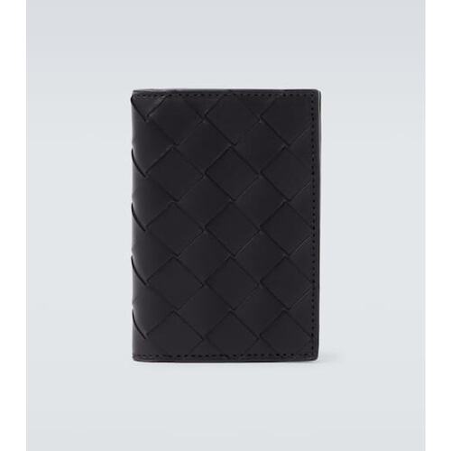 Bottega Veneta 葆蝶家 男士 编织皮革钱包