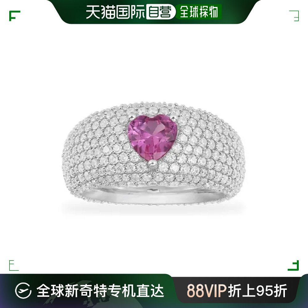 香港直邮apm monaco通用戒指设计爱心饰品首饰珠宝