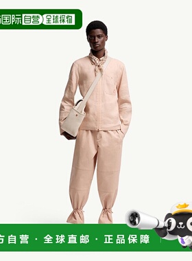 自营欧洲直邮Moncler/盟可睐 Gilga Farm联名亚麻混纺衬衫 Donald