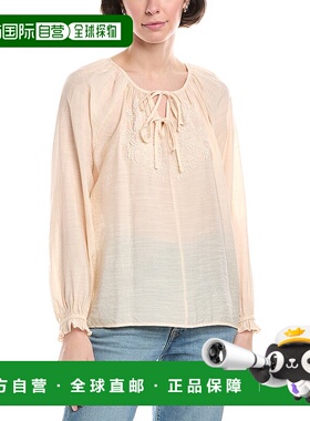 自营 Sam Edelman Kelsie串珠衬衫-粉红色 美国奥莱直发