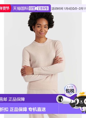 自营chinti & parkerBone Wool-Cashmere Cropped Sweater - bone