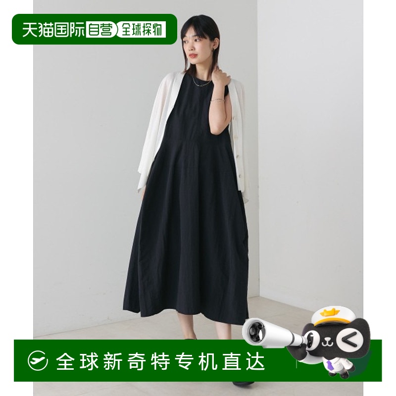 1h可退 日本直邮Bou Jeloud 女士立体剪裁长款无袖连衣裙 6521091