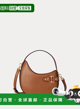 1h可退 日本直邮Lauren Ralph Lauren 女士 小号皮革斜挎包Tasha