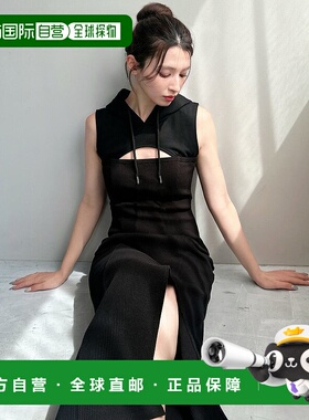 1h可退 日本直邮RESEXXY 女装 宽松半袖连衣裙 紧身下摆侧开衩设