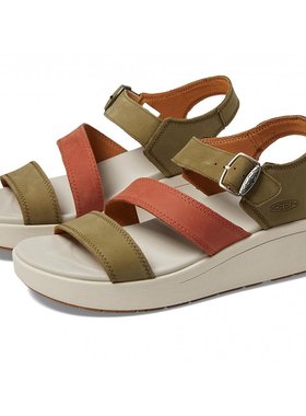 KEEN Ellecity Backstrap Martini 橄榄色/烤粘土