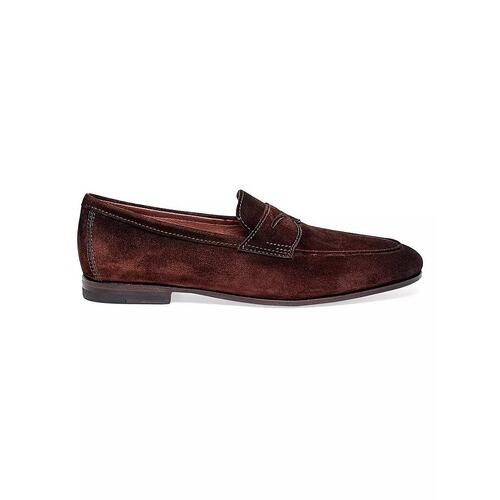 Santoni|Carlos 绒面革 Penny 乐福鞋
