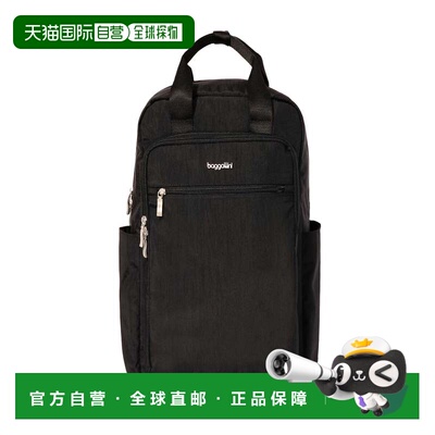 自营baggallini Commuter Laptop Backpack - black 美国奥莱直发
