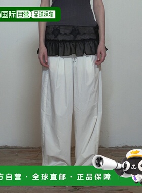 韩国直邮SCULPTOR美式复古街头辣妹潮牌新款半身裙SC24S420BK短裙